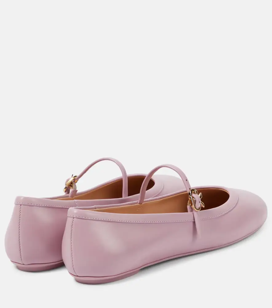 Gianvito Rossi Carla leather Mary Jane flats | Thumbnail 3 Gianvito Rossi Carla leather Mary Jane flats | Thumbnail 3