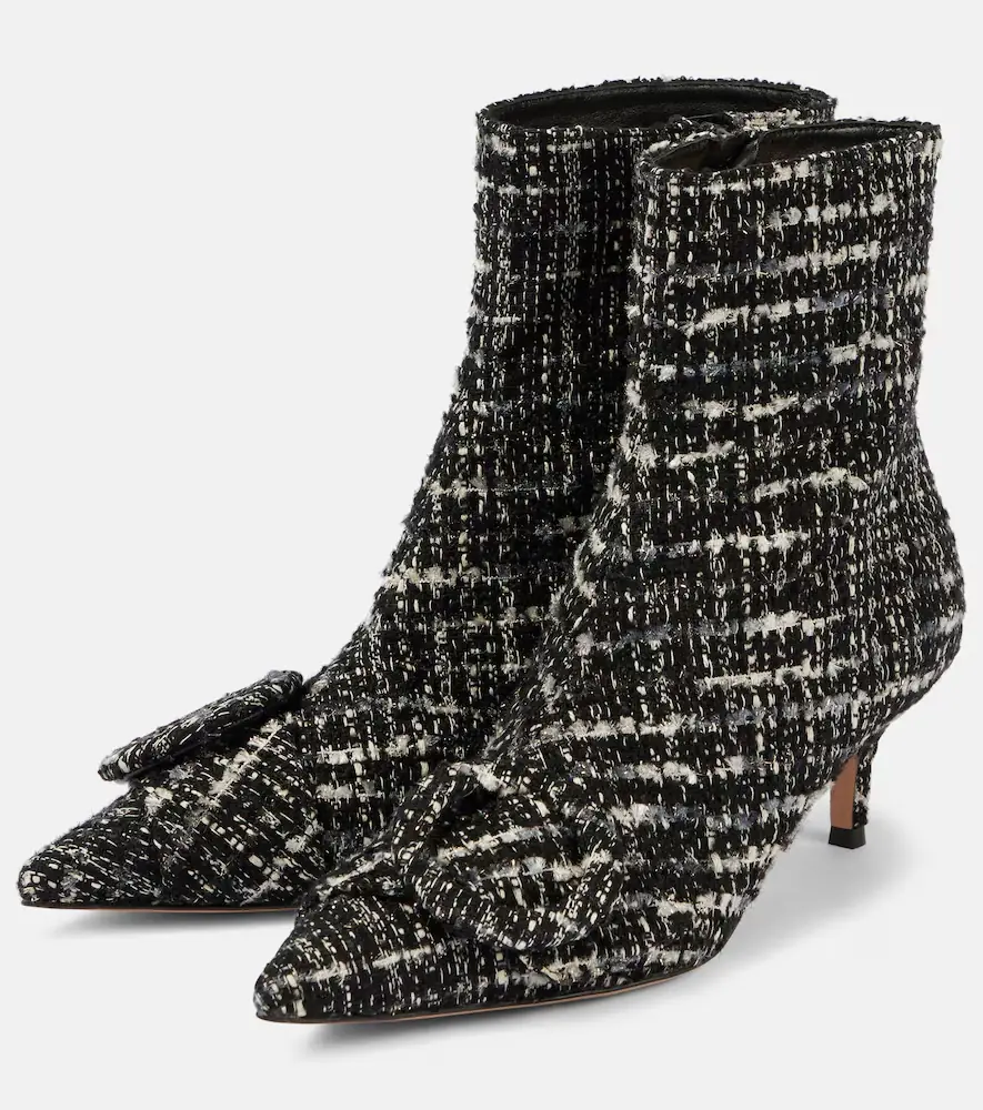 Gianvito Rossi Bouclé ankle boots | Thumbnail 2 Gianvito Rossi Bouclé ankle boots | Thumbnail 2