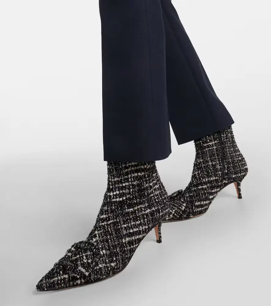 Gianvito Rossi Bouclé ankle boots | Thumbnail 6 Gianvito Rossi Bouclé ankle boots | Thumbnail 6