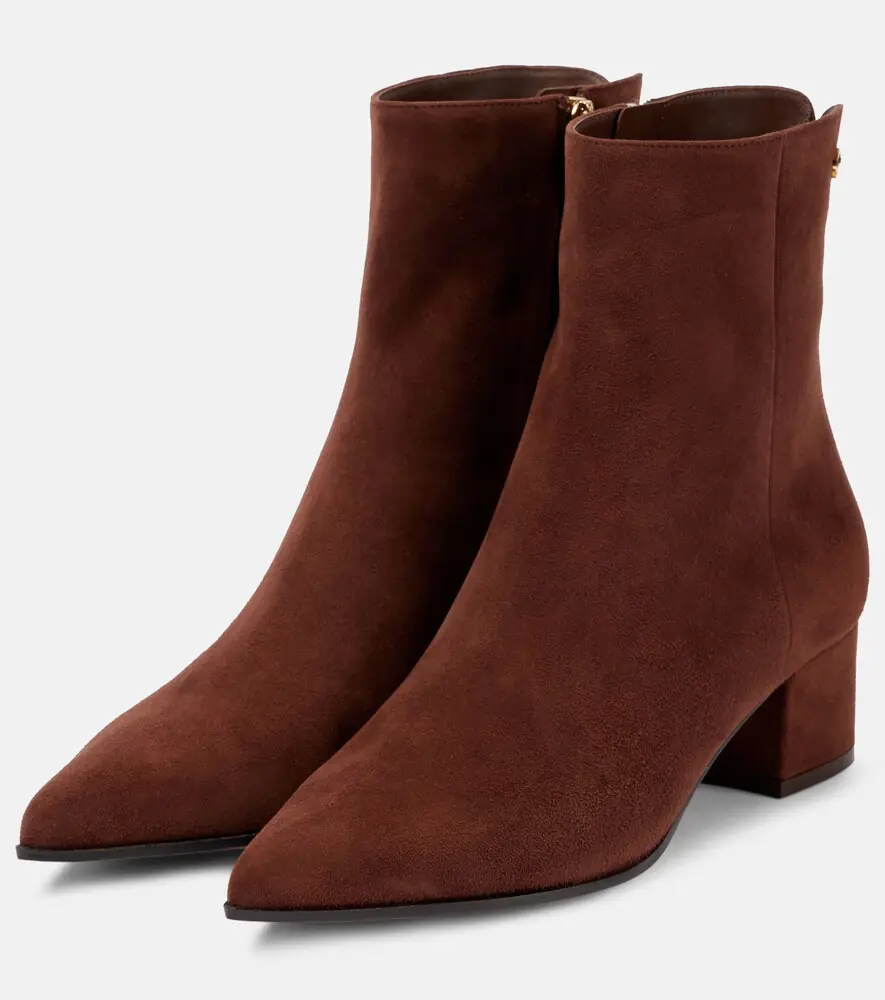 Gianvito Rossi Lyell 45 suede ankle boots | Thumbnail 3 Gianvito Rossi Lyell 45 suede ankle boots | Thumbnail 3