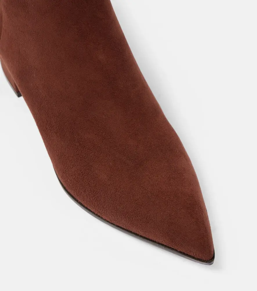 Gianvito Rossi Lyell 45 suede ankle boots | Thumbnail 4 Gianvito Rossi Lyell 45 suede ankle boots | Thumbnail 4