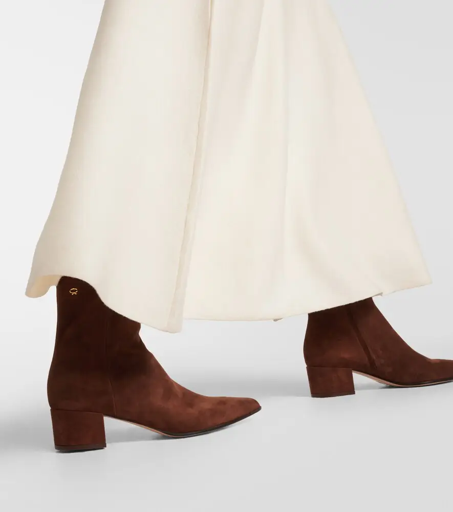 Gianvito Rossi Lyell 45 suede ankle boots | Thumbnail 7 Gianvito Rossi Lyell 45 suede ankle boots | Thumbnail 7