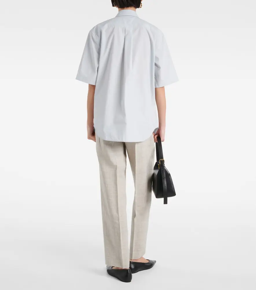 TOTEME Cotton poplin shirt | Thumbnail 3