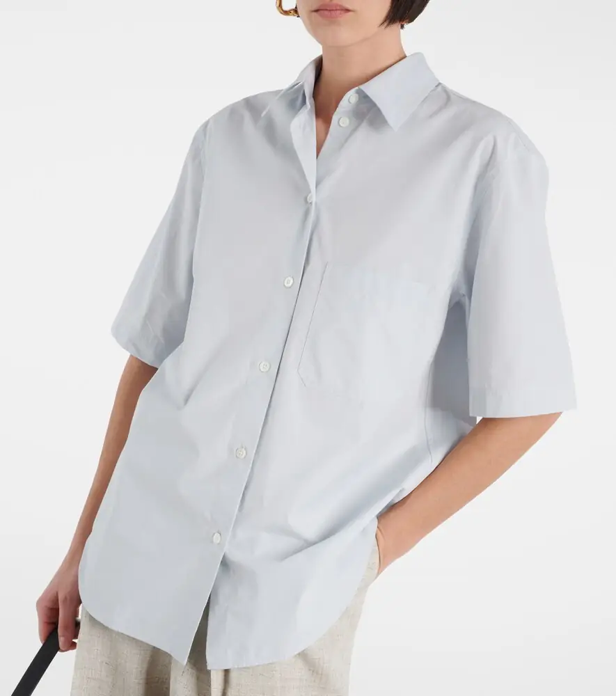 TOTEME Cotton poplin shirt | Thumbnail 4