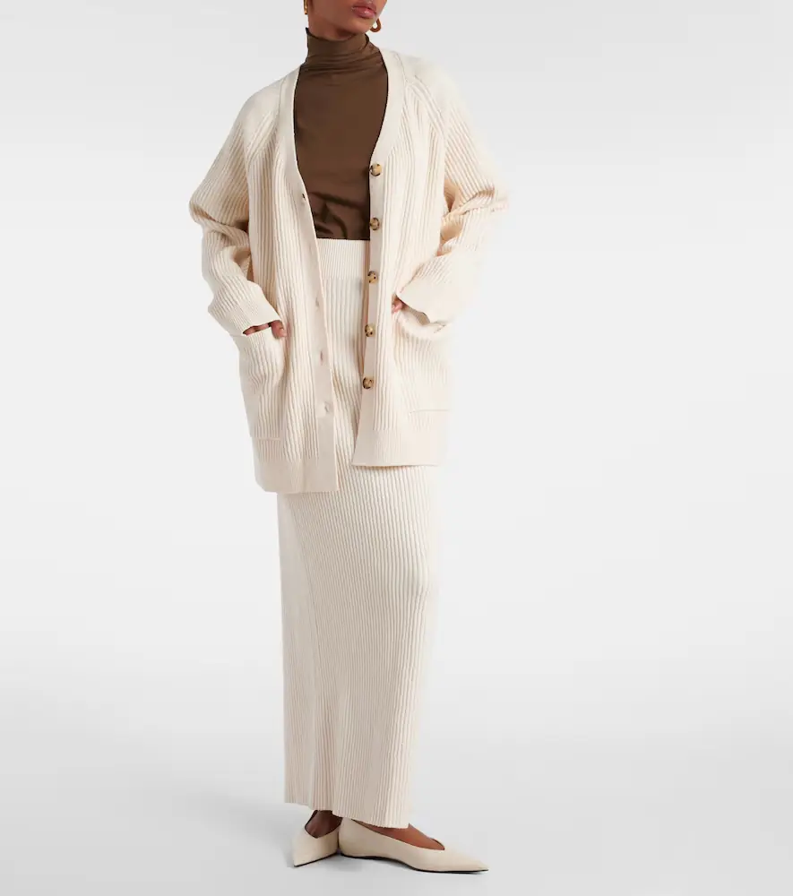 TOTEME Oversized cotton-blend bouclé cardigan | Thumbnail 2