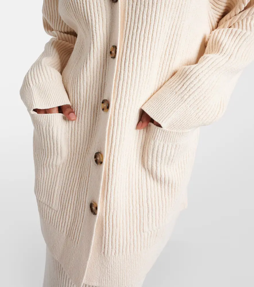 TOTEME Oversized cotton-blend bouclé cardigan | Thumbnail 5