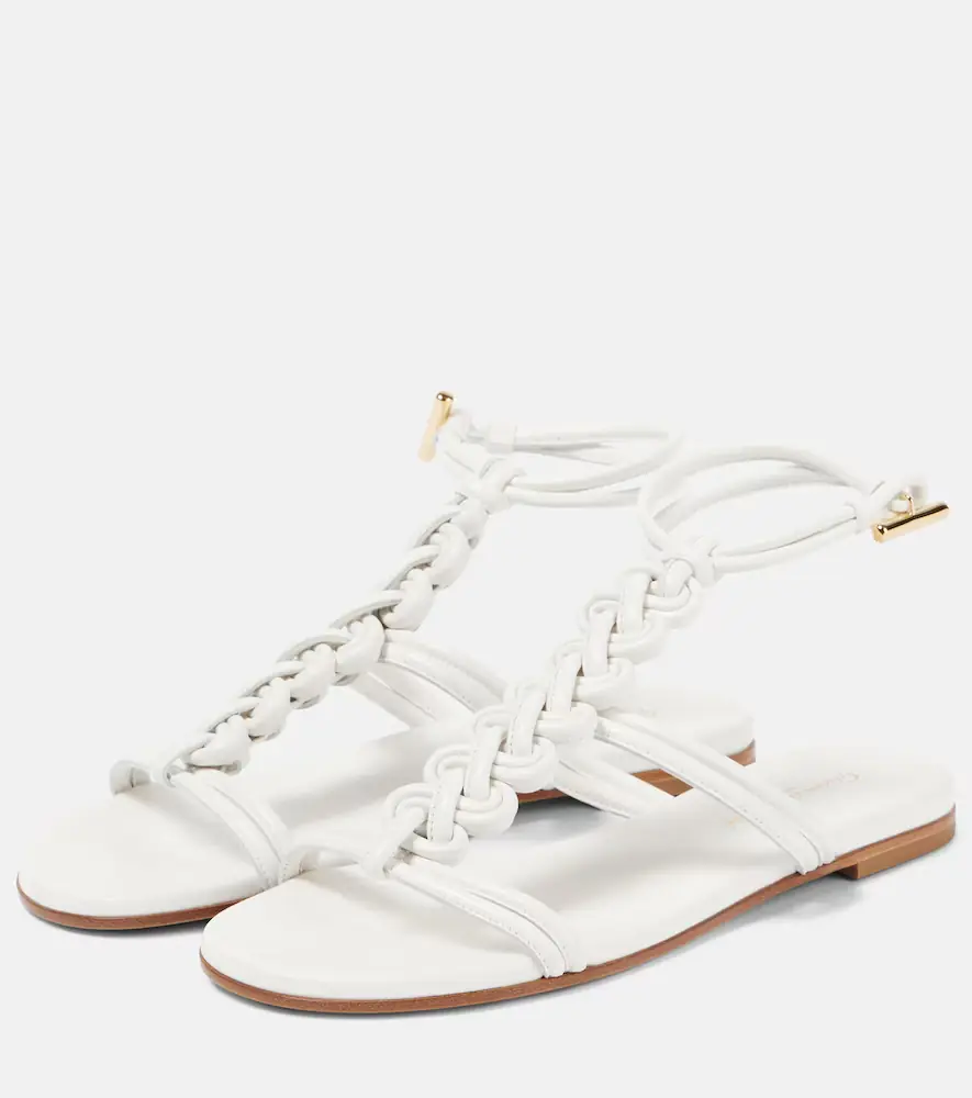 Gianvito Rossi Capua braided leather gladiator sandals | Thumbnail 2 Gianvito Rossi Capua braided leather gladiator sandals | Thumbnail 2