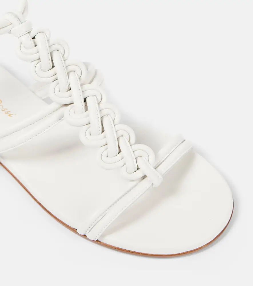 Gianvito Rossi Capua braided leather gladiator sandals | Thumbnail 4 Gianvito Rossi Capua braided leather gladiator sandals | Thumbnail 4