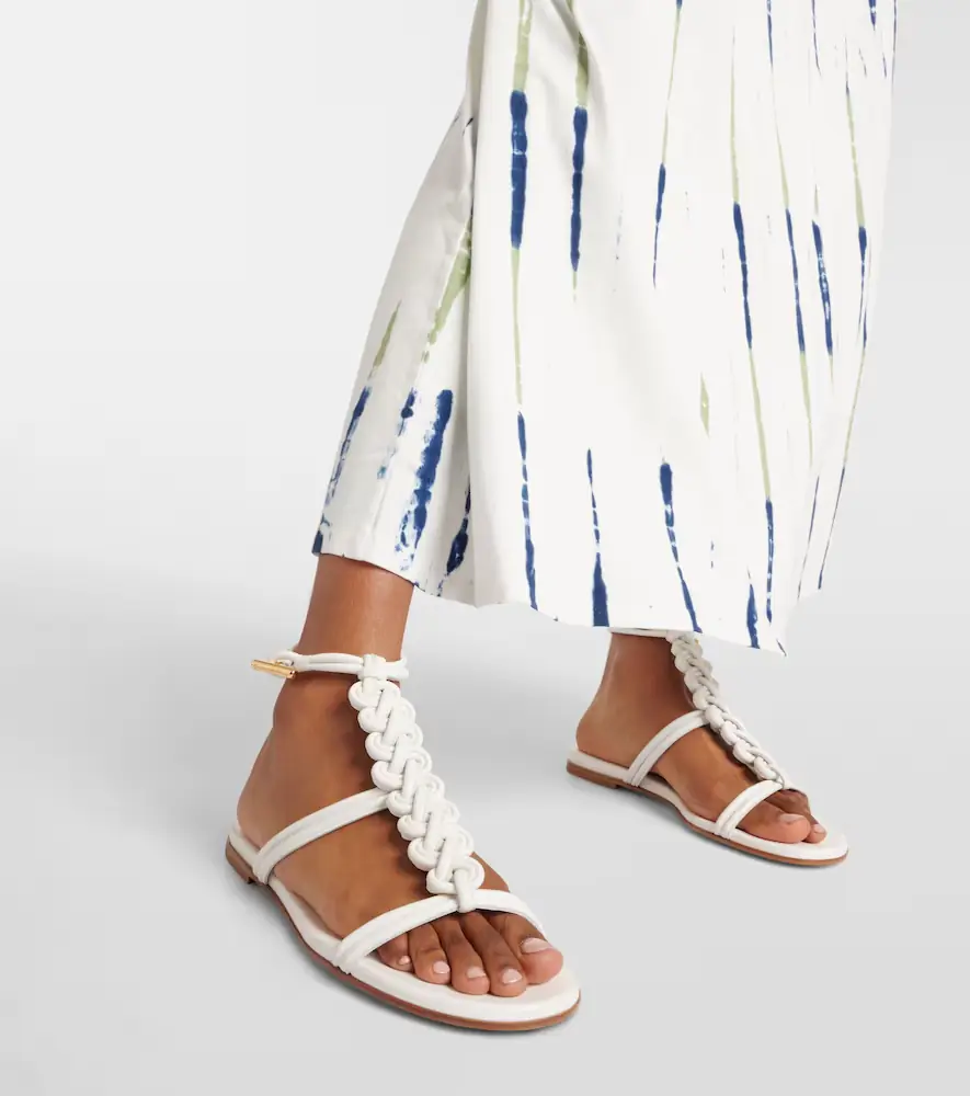 Gianvito Rossi Capua braided leather gladiator sandals | Thumbnail 5 Gianvito Rossi Capua braided leather gladiator sandals | Thumbnail 5