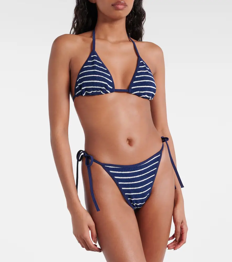 Hunza G Gina striped bikini | Thumbnail 2 Hunza G Gina striped bikini | Thumbnail 2