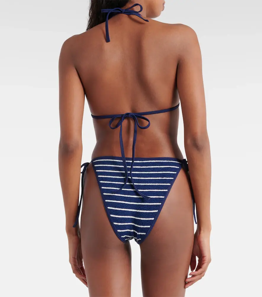 Hunza G Gina striped bikini | Thumbnail 4 Hunza G Gina striped bikini | Thumbnail 4