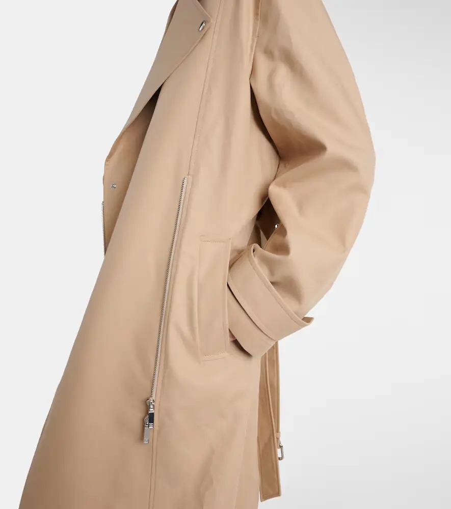 TOTEME Cotton trench coat | Thumbnail 3