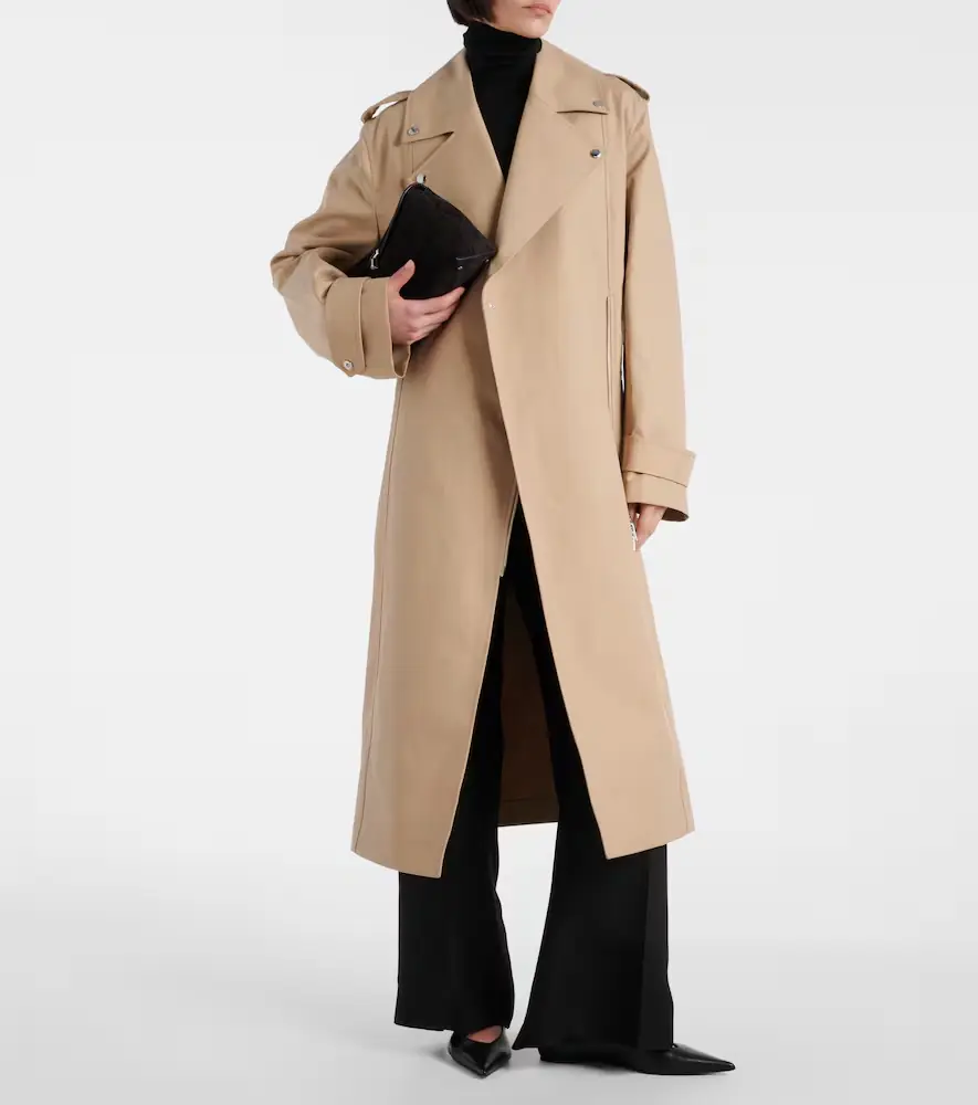 TOTEME Cotton trench coat | Thumbnail 6