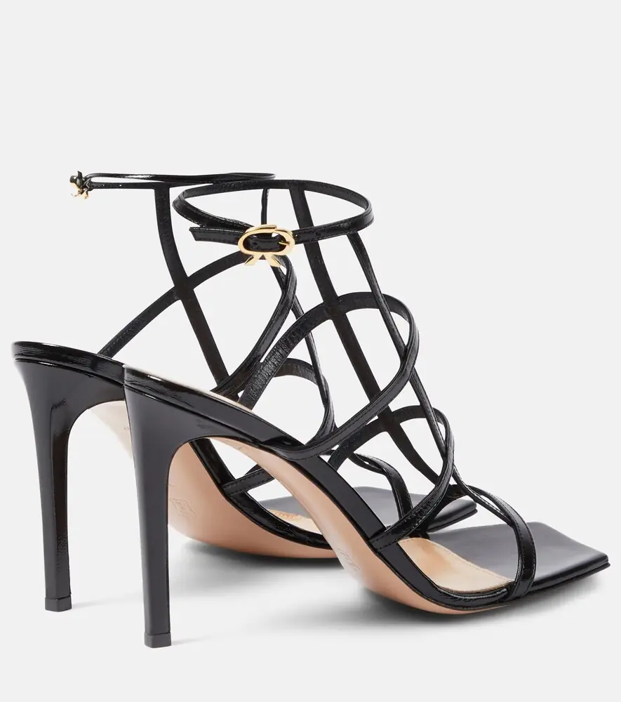 Gianvito Rossi Mondry 95 leather sandals | Thumbnail 2