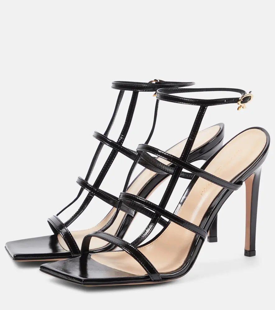 Gianvito Rossi Mondry 95 leather sandals | Thumbnail 4