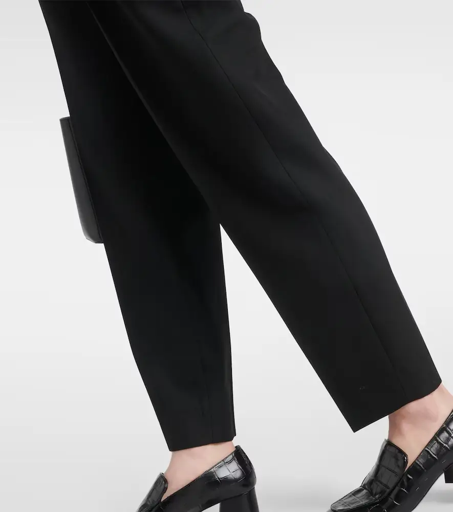 TOTEME High-rise tapered pants | Thumbnail 4