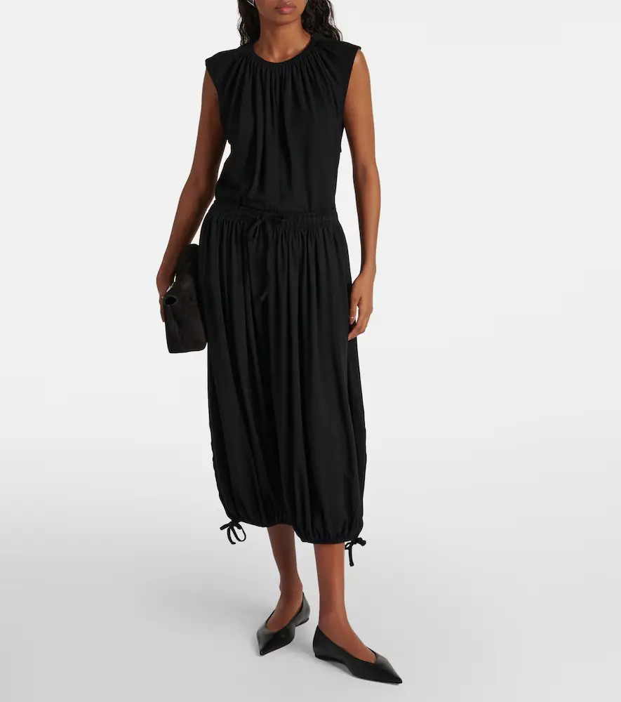 TOTEME Gathered jersey top | Thumbnail 3 TOTEME Gathered jersey top | Thumbnail 3