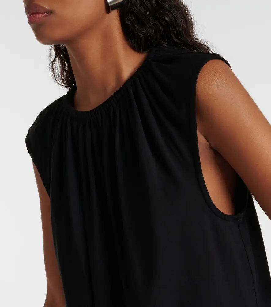 TOTEME Gathered jersey top | Thumbnail 4 TOTEME Gathered jersey top | Thumbnail 4