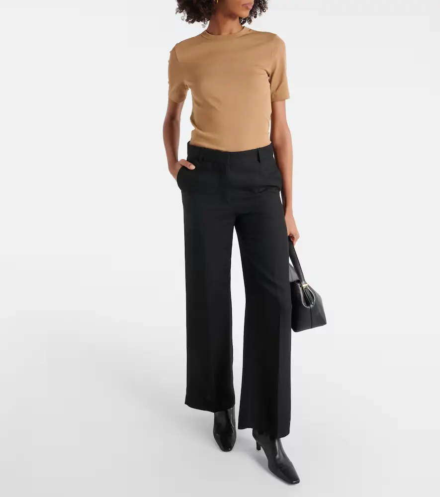 TOTEME Mid-rise straight pants | Thumbnail 5