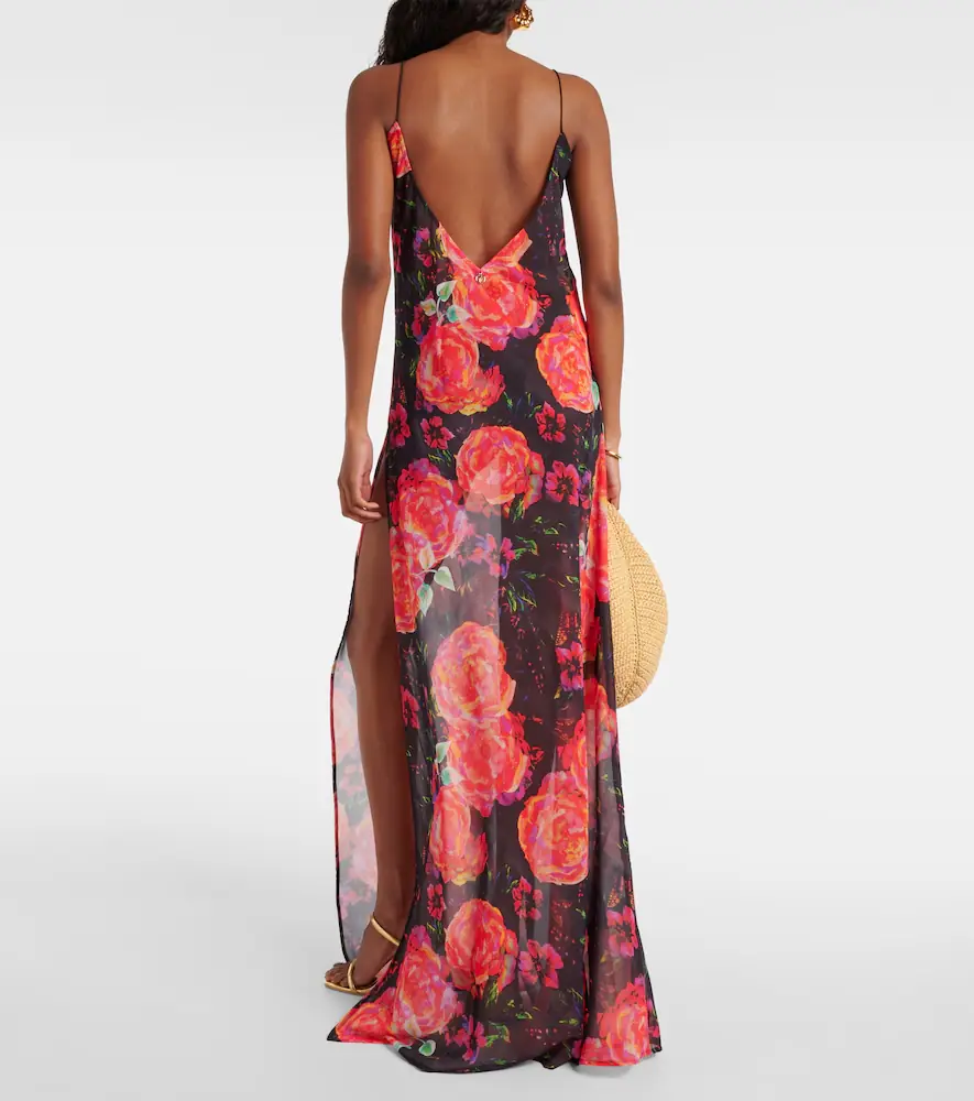 Bananhot Floral maxi dress | Thumbnail 3