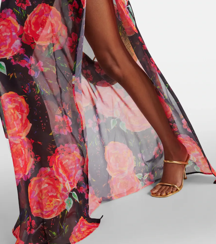 Bananhot Floral maxi dress | Thumbnail 6