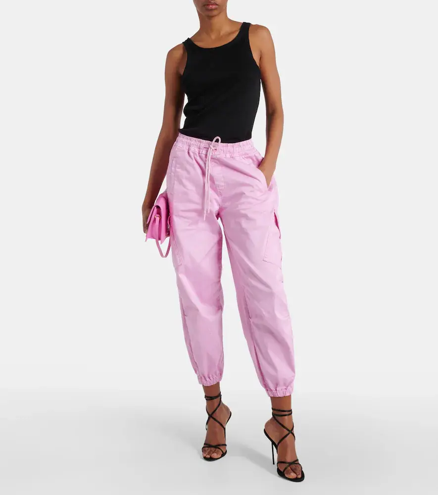 AG Jeans High-rise cotton cargo pants | Thumbnail 3 AG Jeans High-rise cotton cargo pants | Thumbnail 3