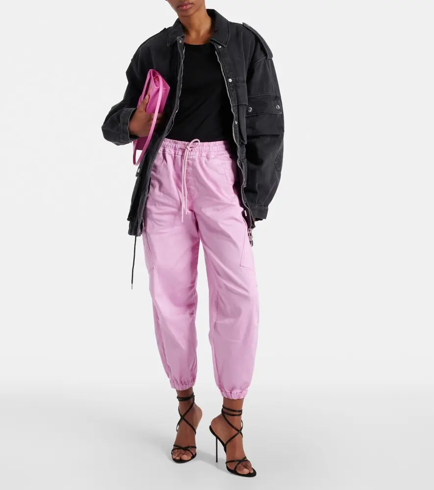 AG Jeans High-rise cotton cargo pants | Thumbnail 4 AG Jeans High-rise cotton cargo pants | Thumbnail 4