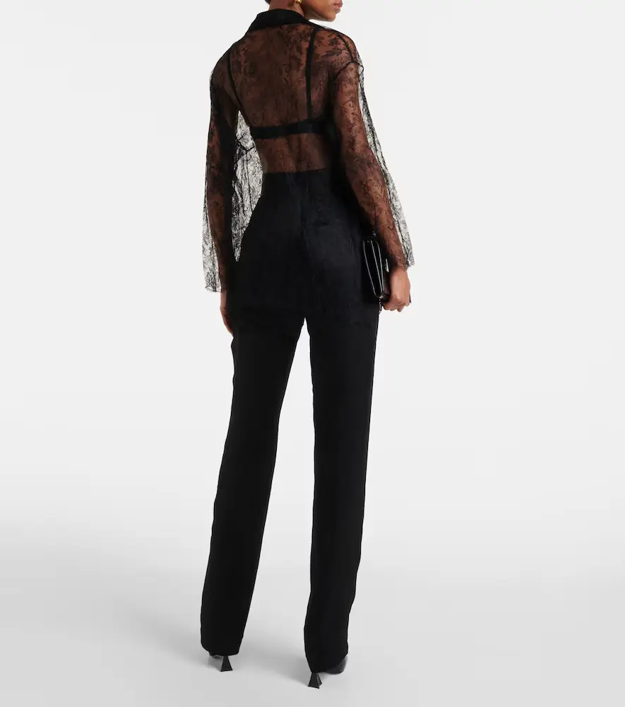 Tove Lucie floral lace silk top | Thumbnail 5 Tove Lucie floral lace silk top | Thumbnail 5