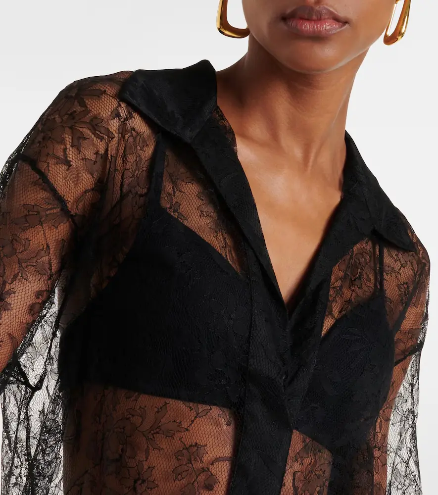 Tove Lucie floral lace silk top | Thumbnail 6 Tove Lucie floral lace silk top | Thumbnail 6