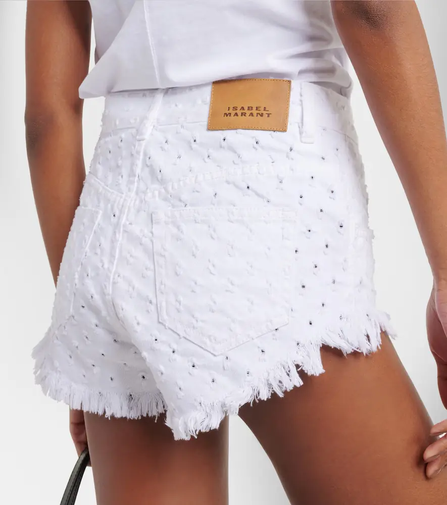 Isabel Marant Aneida denim shorts | Thumbnail 3