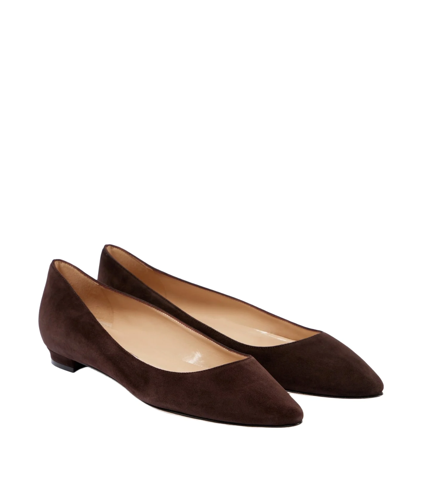 Manolo Blahnik Lanza BB suede ballet flats