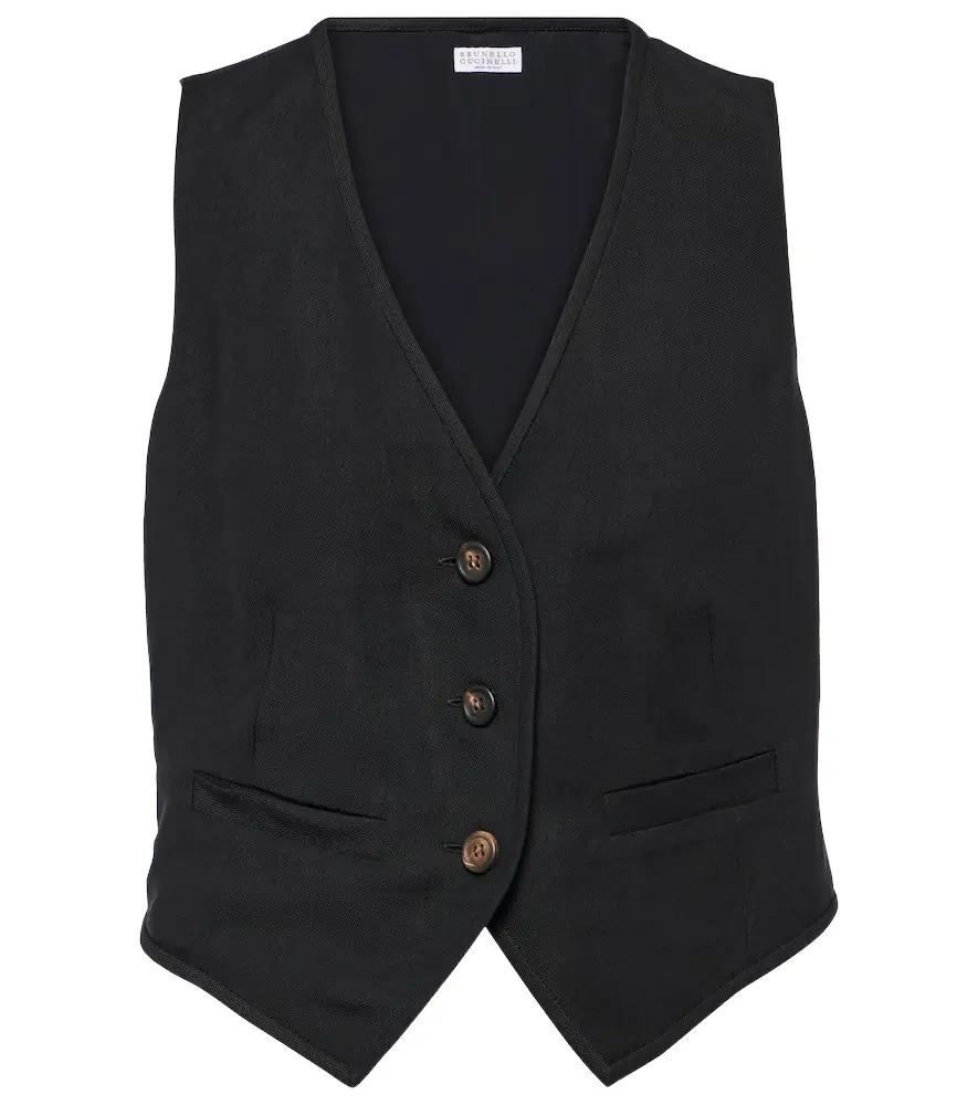 Brunello Cucinelli Single-breasted vest | Image 1 Brunello Cucinelli Single-breasted vest | Image 1