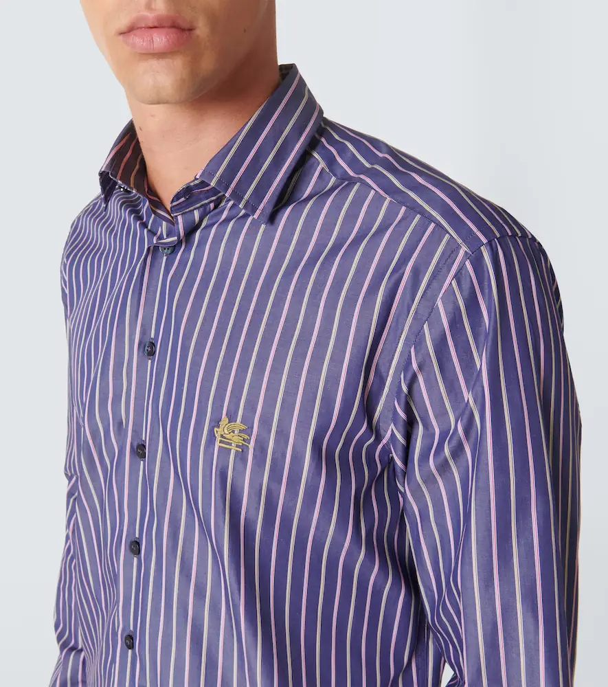 Etro Striped cotton shirt | Thumbnail 6