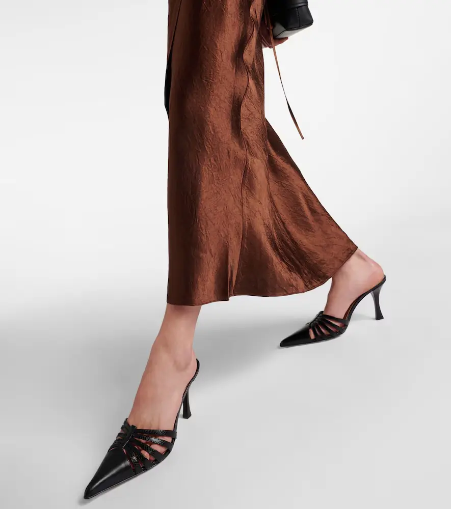 Paris Texas Nadia 85 cutout leather mules | Thumbnail 7 Paris Texas Nadia 85 cutout leather mules | Thumbnail 7