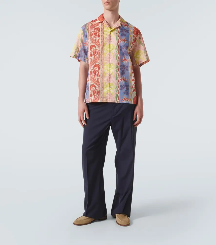 Etro Printed cotton bowling shirt | Thumbnail 3 Etro Printed cotton bowling shirt | Thumbnail 3