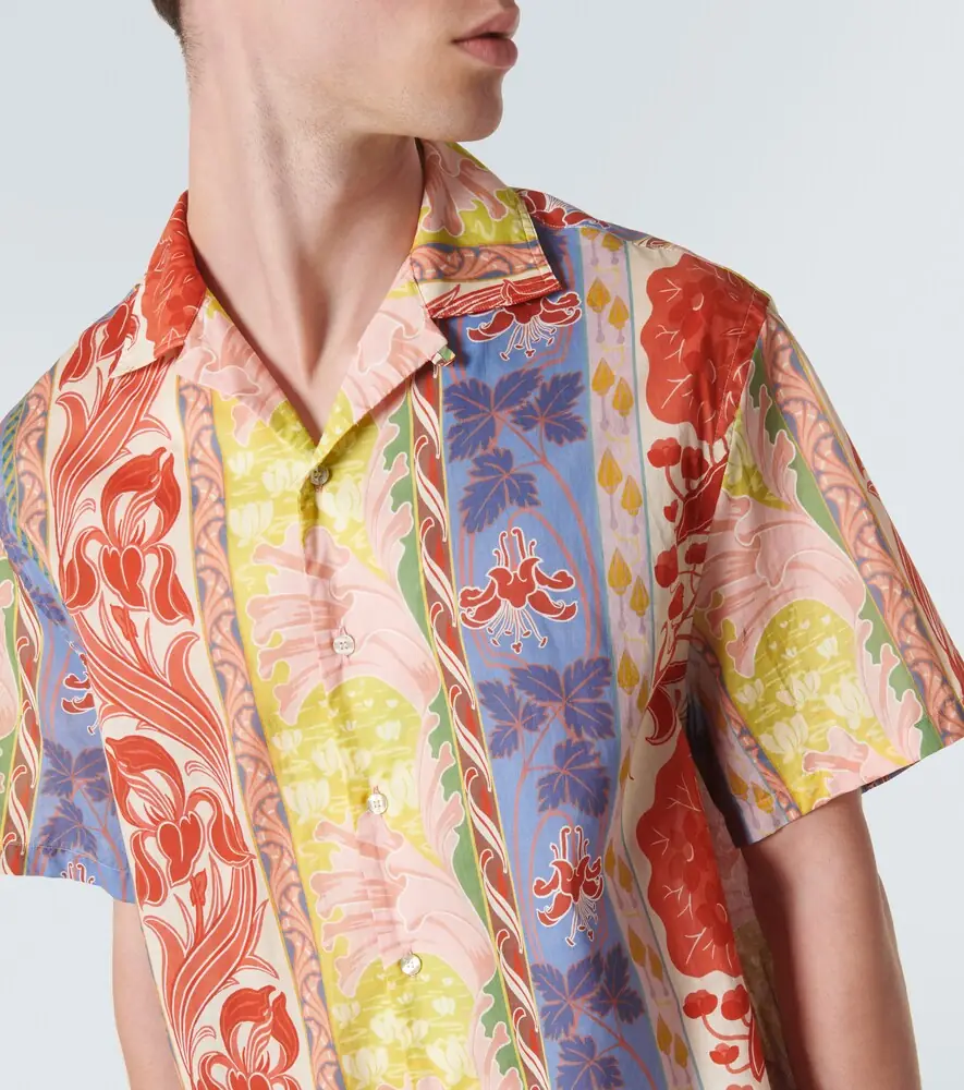 Etro Printed cotton bowling shirt | Thumbnail 4 Etro Printed cotton bowling shirt | Thumbnail 4
