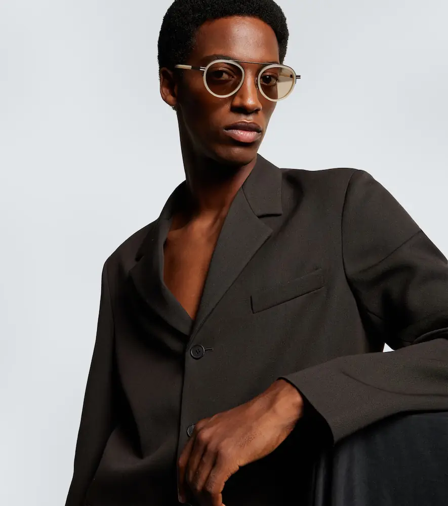 Zegna Orizzonte aviator sunglasses | Thumbnail 5