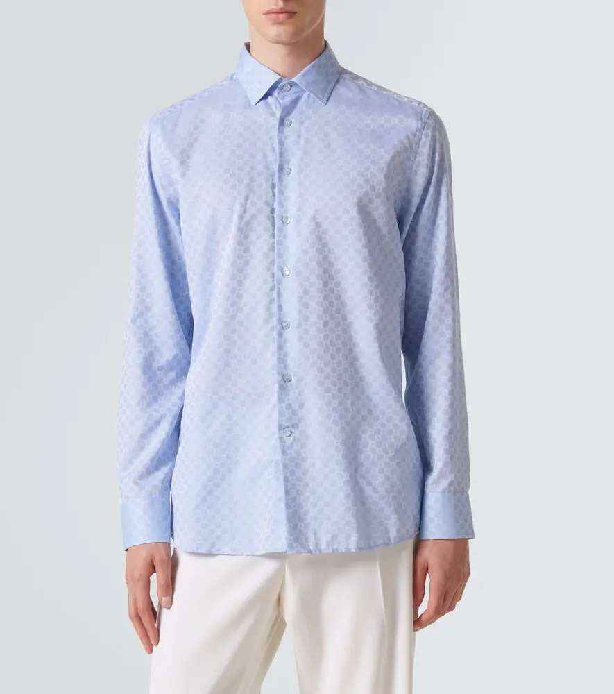 Etro Printed cotton shirt | Thumbnail 3