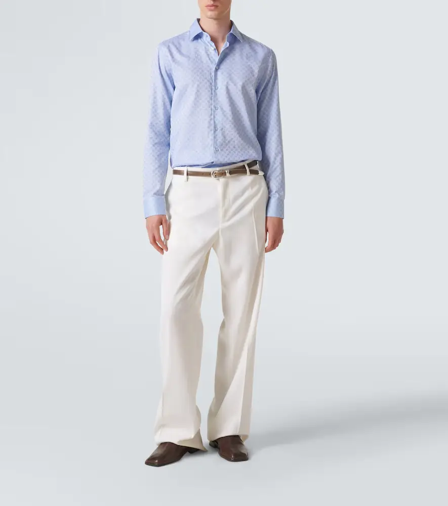 Etro Printed cotton shirt | Thumbnail 4