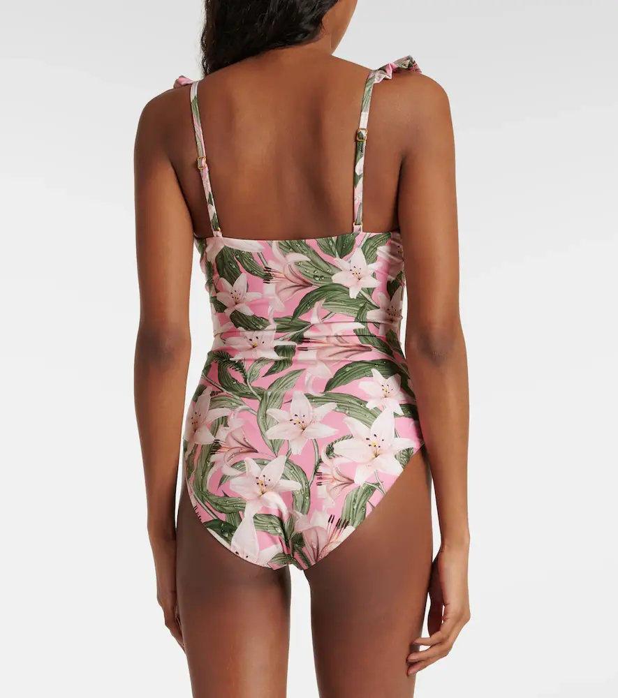 Agua by Agua Bendita Ajonjoli floral swimsuit | Thumbnail 2