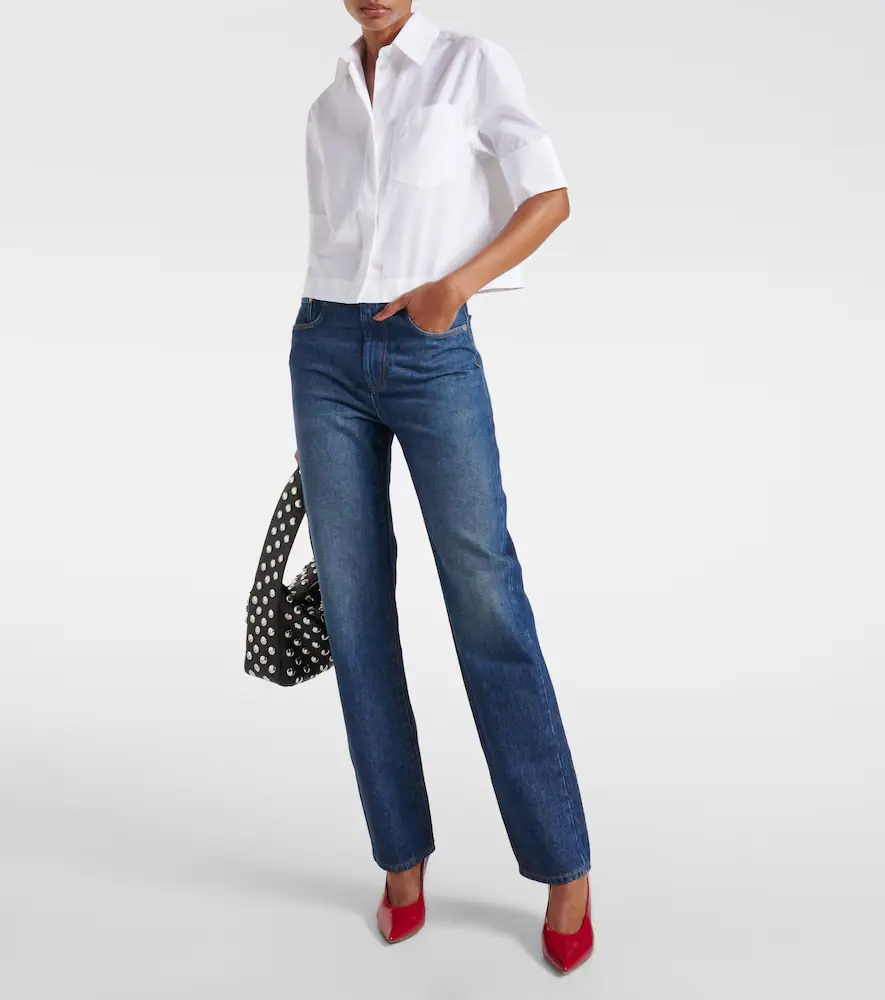 Sportmax Low-rise straight jeans | Thumbnail 6 Sportmax Low-rise straight jeans | Thumbnail 6