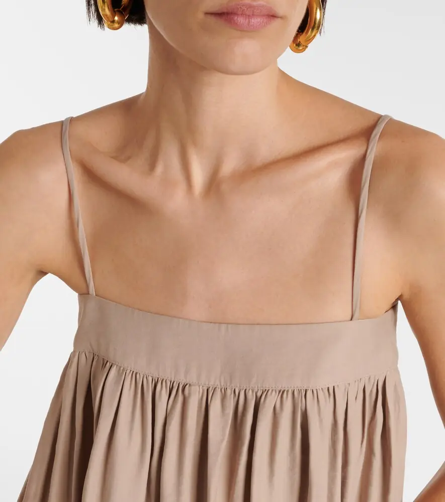The Frankie Shop Maude gathered jumpsuit | Thumbnail 3
