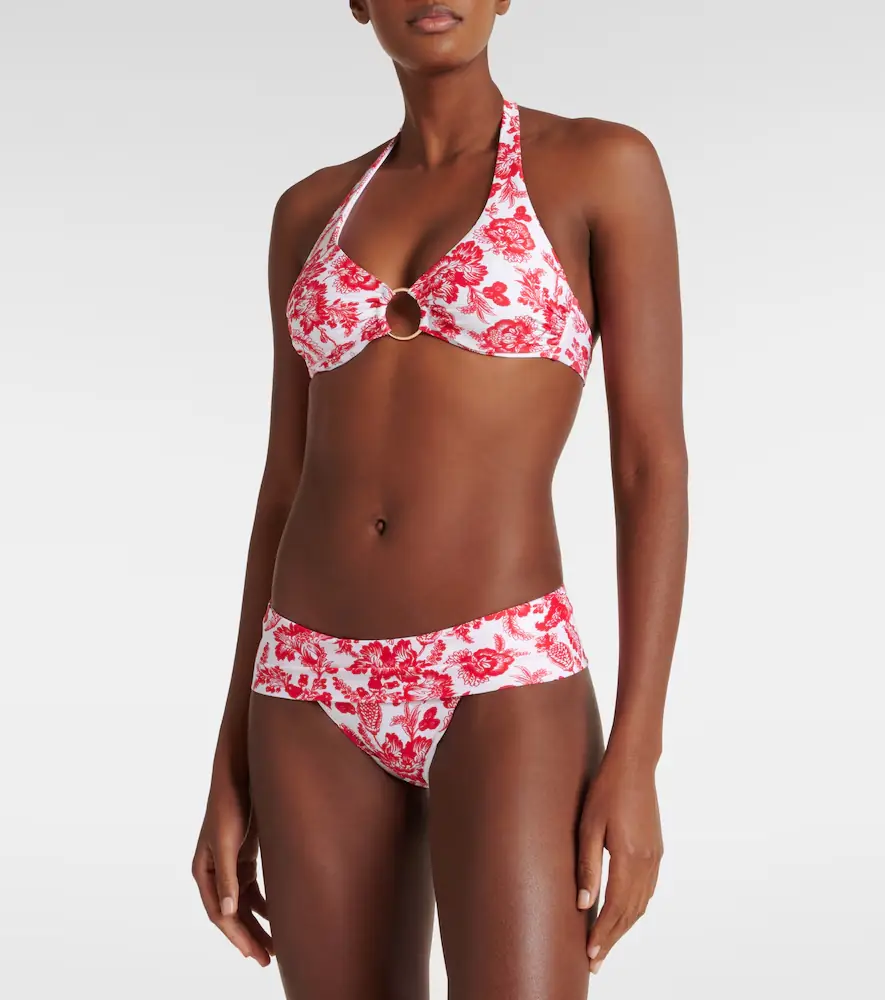 Melissa Odabash Brussels floral bikini top | Thumbnail 2