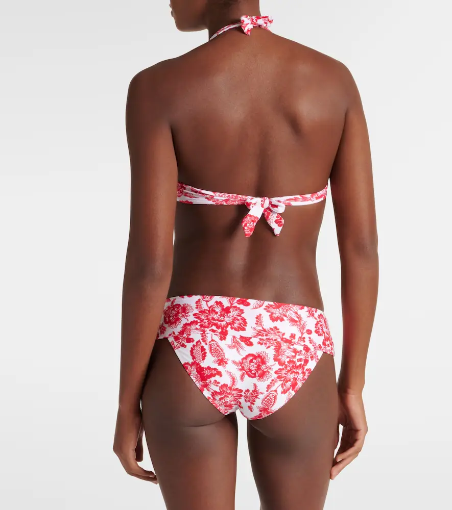Melissa Odabash Brussels floral bikini top | Thumbnail 4