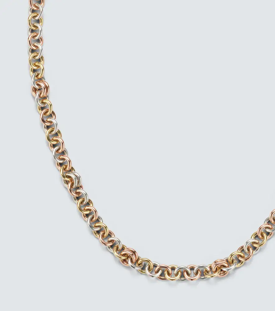 Spinelli Kilcollin Serpens 18kt gold and sterling silver necklace | Thumbnail 4