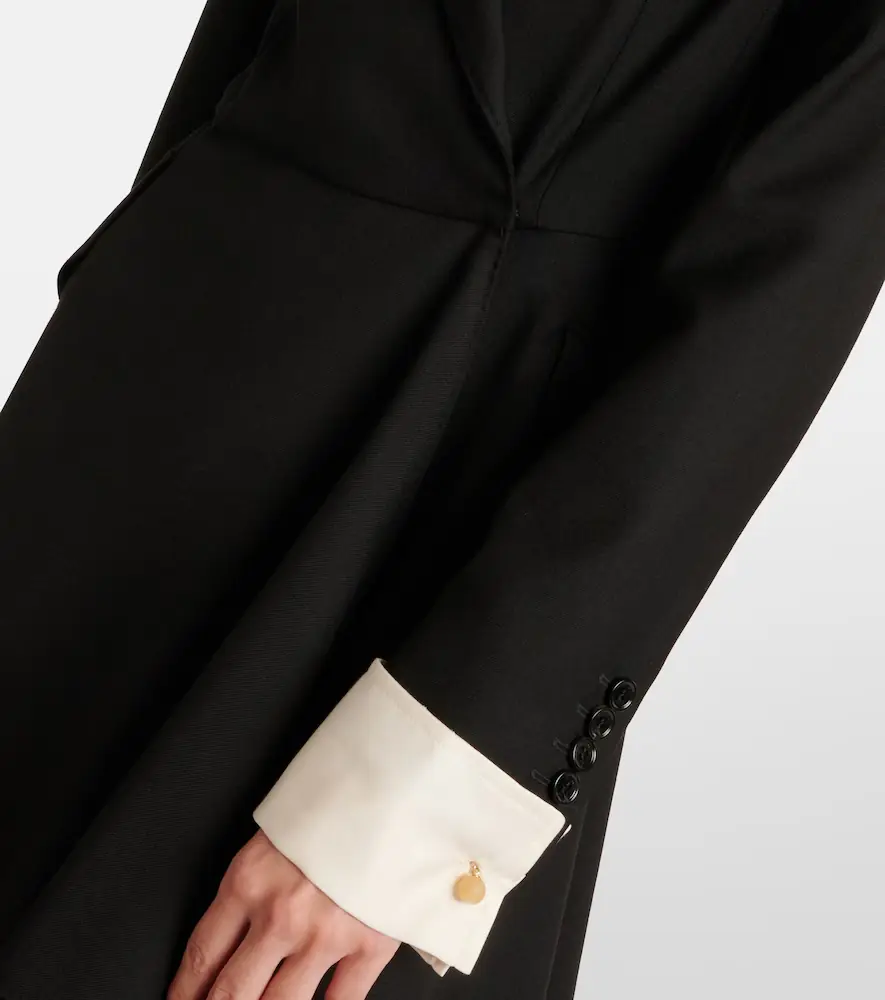 Max Mara Sella virgin wool shirt dress | Thumbnail 4