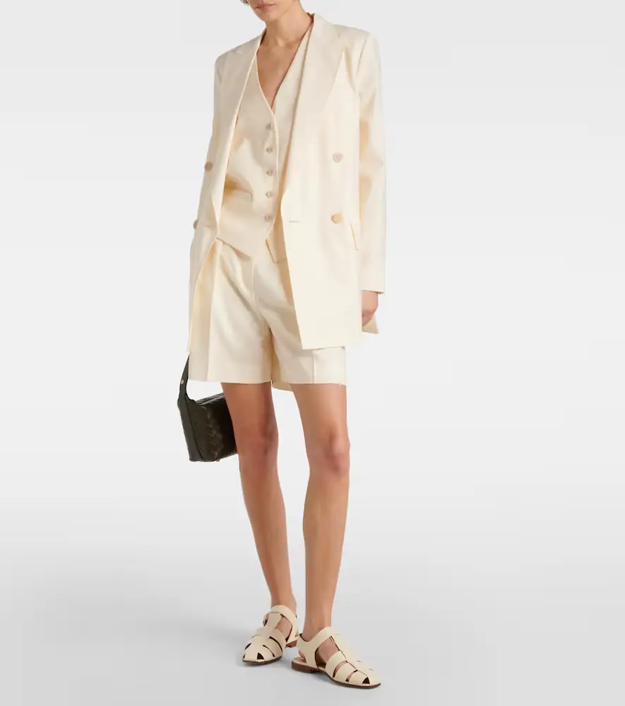 Max Mara Double-breasted virgin wool blazer | Thumbnail 3