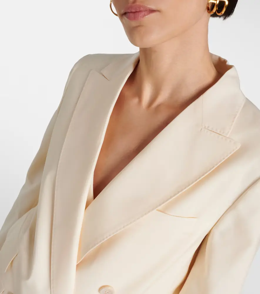 Max Mara Double-breasted virgin wool blazer | Thumbnail 5