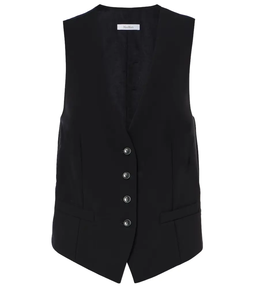 Max Mara Jersey vest | Image 1 Max Mara Jersey vest | Image 1