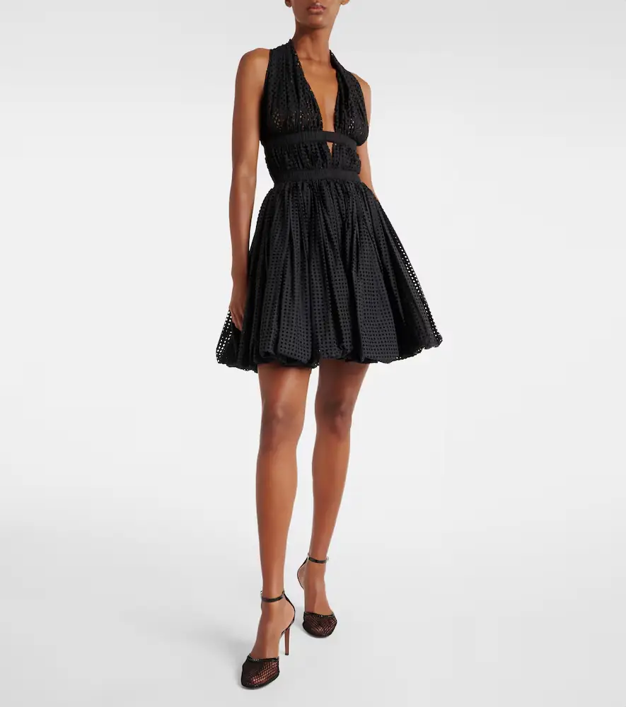 Alaïa Alaïa Leather-trimmed mesh pumps | Thumbnail 5 Alaïa Alaïa Leather-trimmed mesh pumps | Thumbnail 5